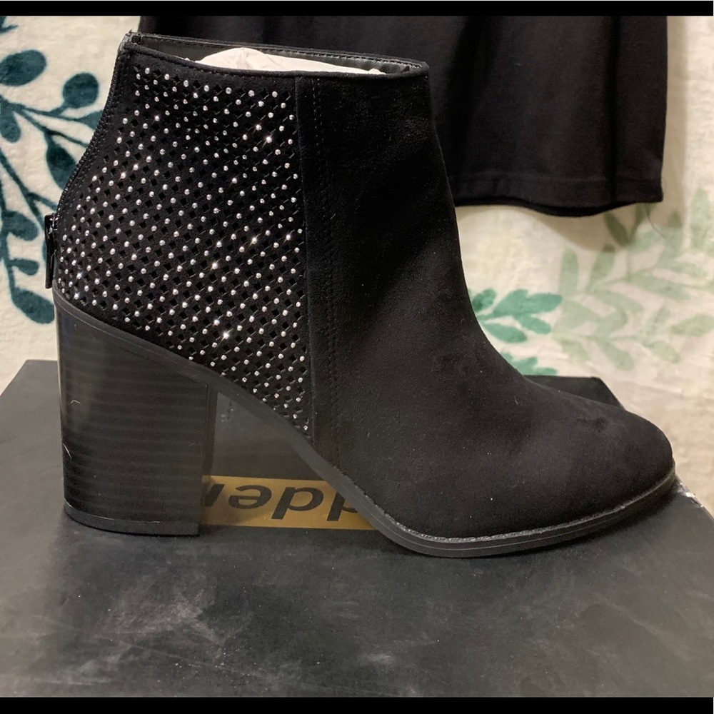 Madden Black Ankle Boots Brand New